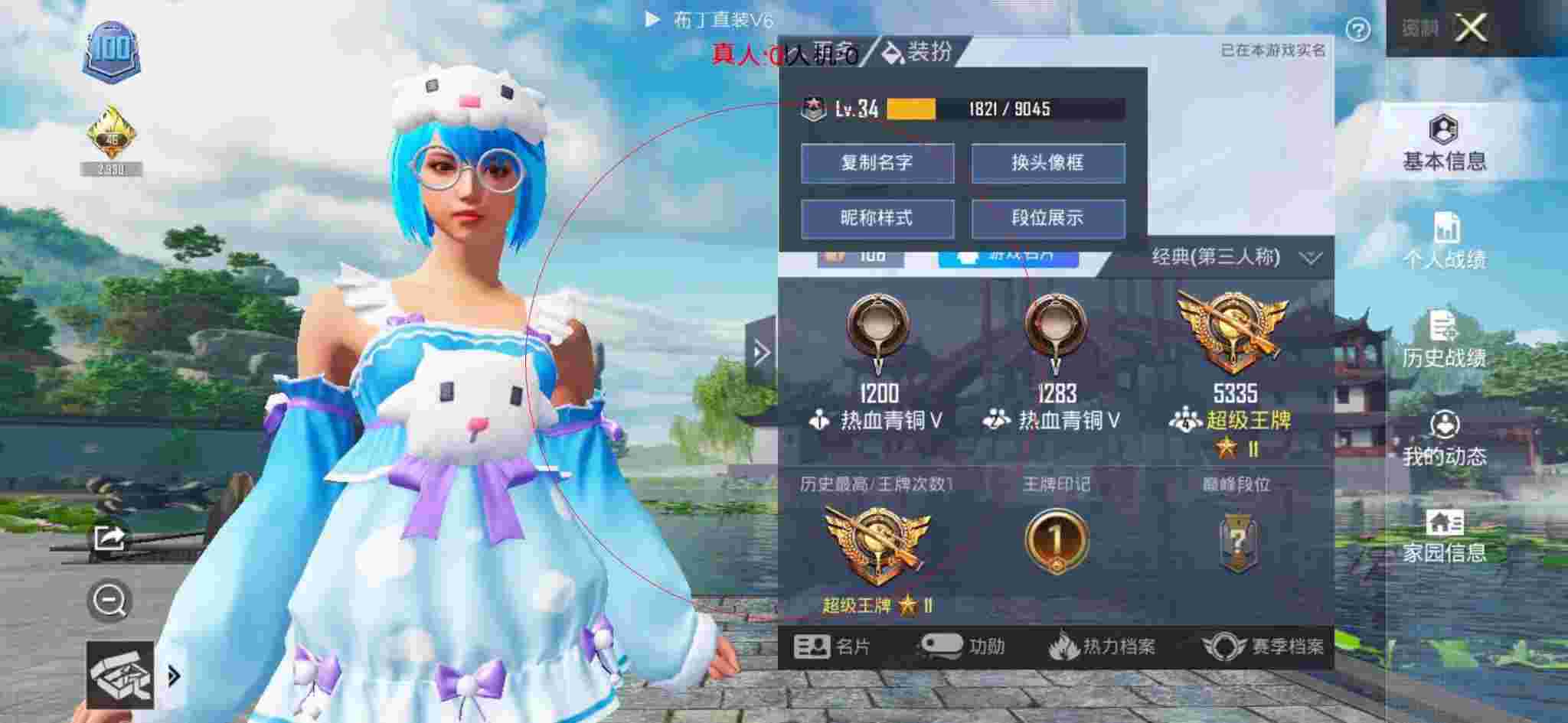 和平精英布丁直装透视 - 和平辅助卡通图案 可爱辅助预览图